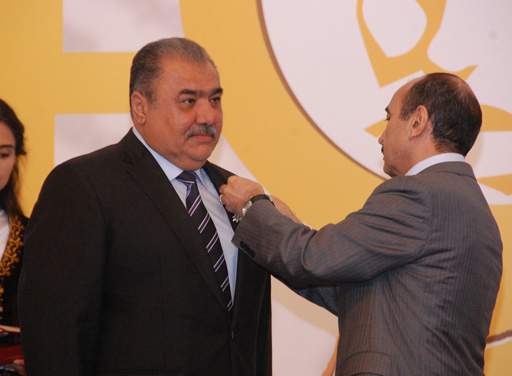 Prezident İlham Əliyevin sərəncamları ilə təltif edilmiş KİV nümayəndələrinə mükafatlar təqdim edilib (FOTO)
