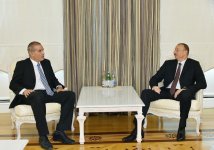 Prezident İlham Əliyev İsrailin Azərbaycandakı səfirini qəbul edib