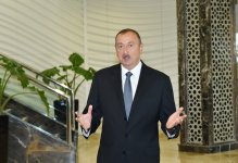 Prezident İlham Əliyev “Qalaaltı Hotel & SPA” müalicə-istirahət kompleksinin açılışında iştirak edib (FOTO)