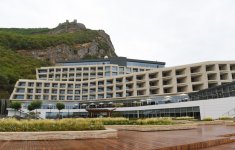 Prezident İlham Əliyev “Qalaaltı Hotel & SPA” müalicə-istirahət kompleksinin açılışında iştirak edib (FOTO)