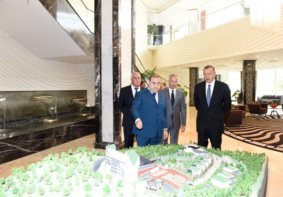 Prezident İlham Əliyev “Qalaaltı Hotel & SPA” müalicə-istirahət kompleksinin açılışında iştirak edib (FOTO)