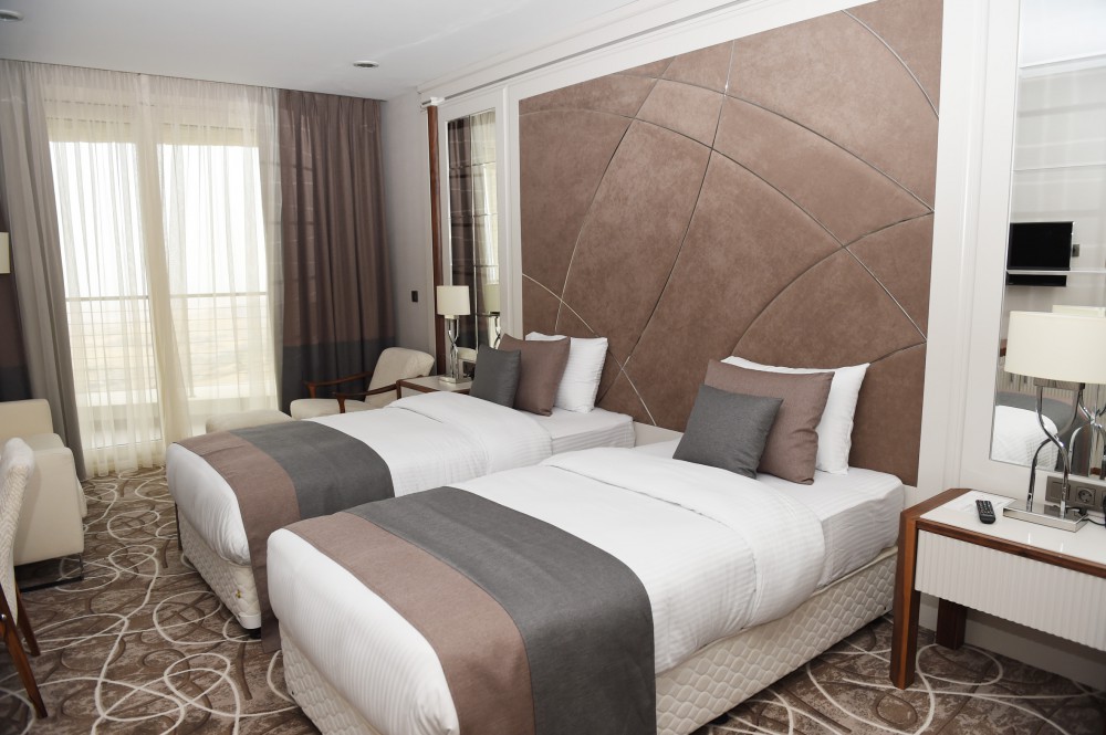 Prezident İlham Əliyev “Qalaaltı Hotel & SPA” müalicə-istirahət kompleksinin açılışında iştirak edib (FOTO)