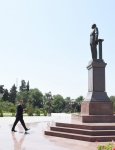 Prezident İlham Əliyev Heydər Əliyev adına park-bulvarın açılışında iştirak edib (FOTO)
