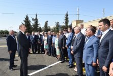 Cəlilabadda yeni avtomobil yolu istifadəyə verildi (FOTO)