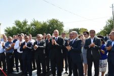 Cəlilabadda yeni avtomobil yolu istifadəyə verildi (FOTO)
