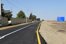 Cəlilabadda yeni avtomobil yolu istifadəyə verildi (FOTO)