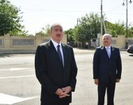Cəlilabadda yeni avtomobil yolu istifadəyə verildi (FOTO)