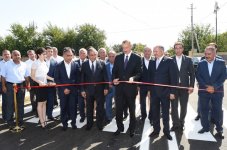 Cəlilabadda yeni avtomobil yolu istifadəyə verildi (FOTO)