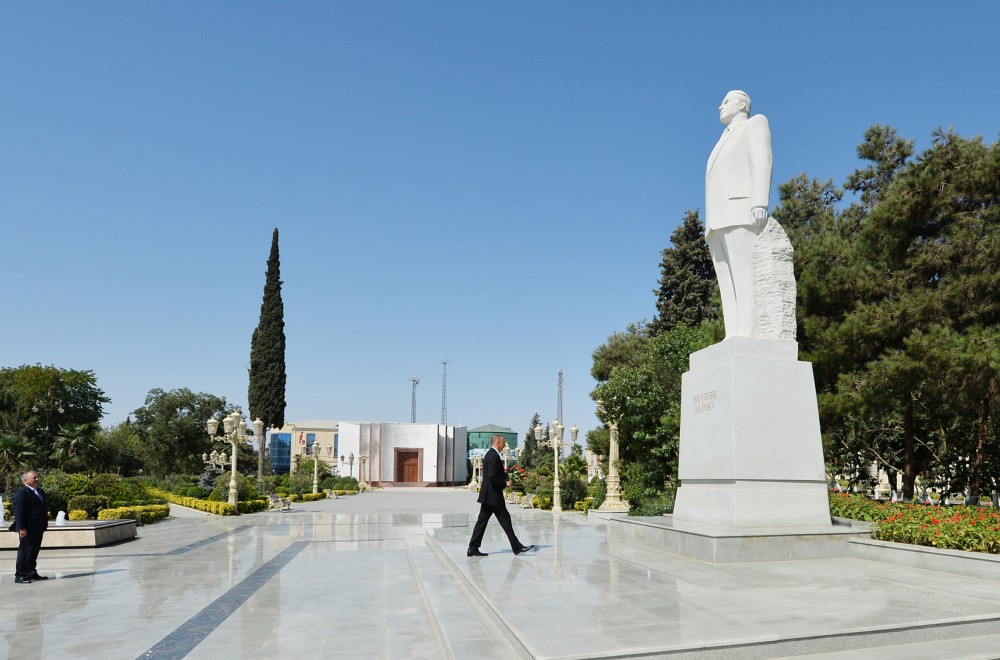 Azərbaycan Prezidenti İlham Əliyev Cəlilabad rayonuna səfər edib (FOTO)