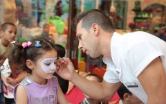 Heydər Əliyev Fondunun təşəbbüsü ilə uşaqlar üçün növbəti şənlik təşkil olunub (FOTO)