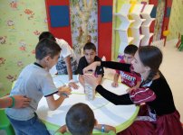 Heydər Əliyev Fondunun təşəbbüsü ilə uşaqlar üçün növbəti şənlik təşkil olunub (FOTO)