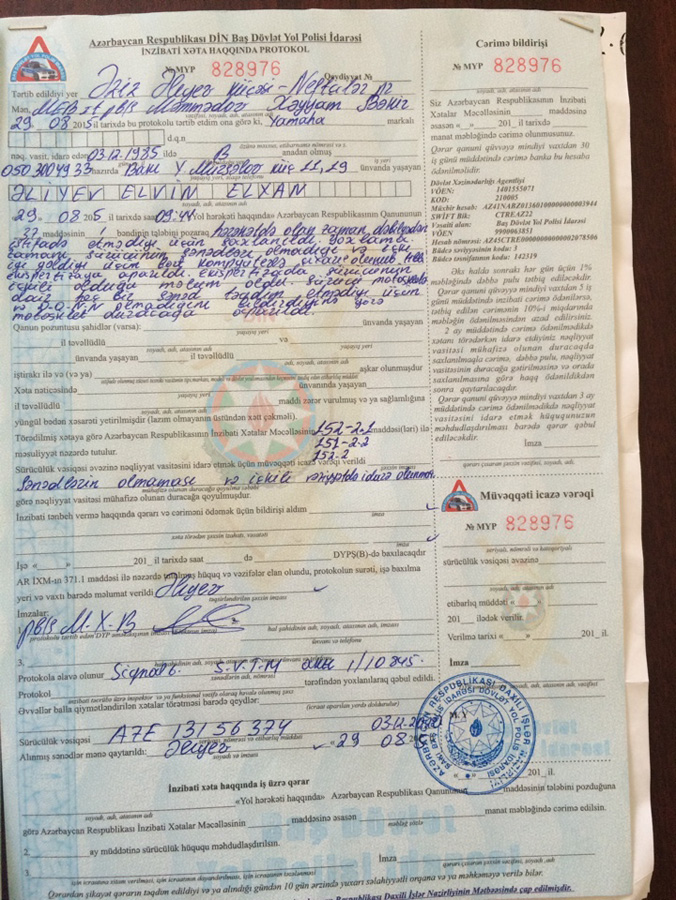 Bakının yol polisi baykerlərə qarşı “müharibə” elan etdi (FOTO)