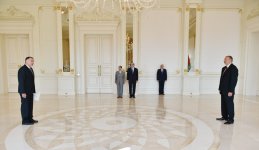 Prezident İlham Əliyev Latviya və İsrailin Azərbaycanda yeni təyin olunmuş səfirlərinin etimadnaməsini qəbul edib (ƏLAVƏ OLUNUB) (FOTO)