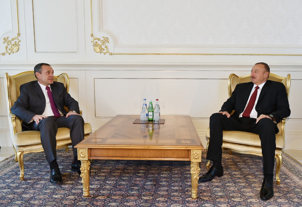 Prezident İlham Əliyev Latviya və İsrailin Azərbaycanda yeni təyin olunmuş səfirlərinin etimadnaməsini qəbul edib (ƏLAVƏ OLUNUB) (FOTO)