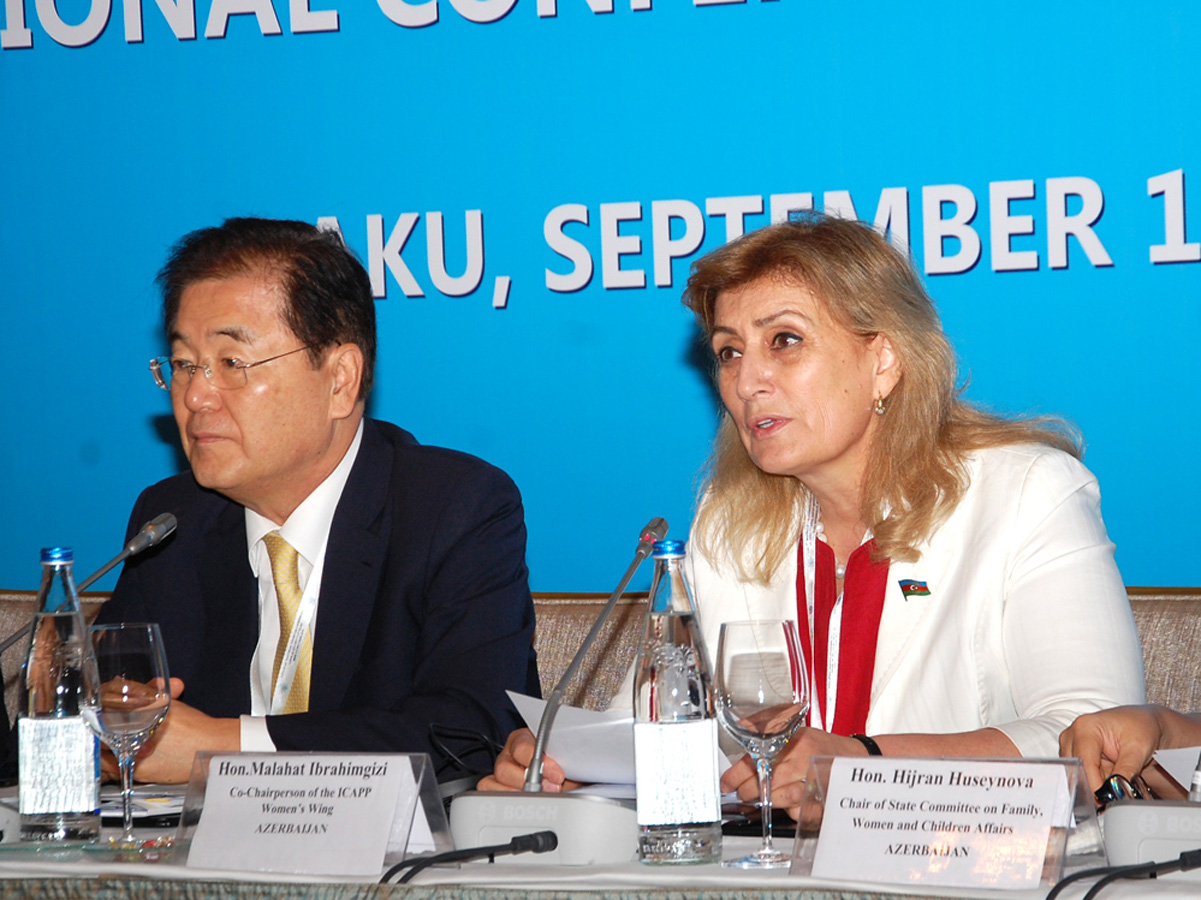 Bakıda Asiya Siyasi Partiyaları Beynəlxalq Konfransının Qadınlar qolunun 3-cü iclası keçirilib (FOTO)