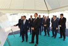 Siyəzən rayonunda da yeni suvarılacaq torpaqlara Taxtakörpü-Ceyranbatan kanalından suyun verilməsinə başlanıb (FOTO)