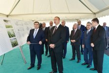 Siyəzən rayonunda da yeni suvarılacaq torpaqlara Taxtakörpü-Ceyranbatan kanalından suyun verilməsinə başlanıb (FOTO)