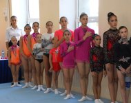 Akrobatika gimnastikası üzrə 22-ci Bakı çempionatı başlayıb (FOTO)