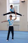 Akrobatika gimnastikası üzrə 22-ci Bakı çempionatı başlayıb (FOTO)
