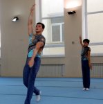 Akrobatika gimnastikası üzrə 22-ci Bakı çempionatı başlayıb (FOTO)