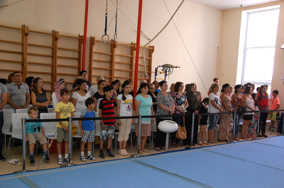 Akrobatika gimnastikası üzrə 22-ci Bakı çempionatı başlayıb (FOTO)