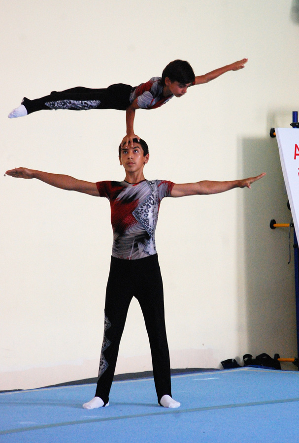Akrobatika gimnastikası üzrə 22-ci Bakı çempionatı başa çatdı (FOTO)