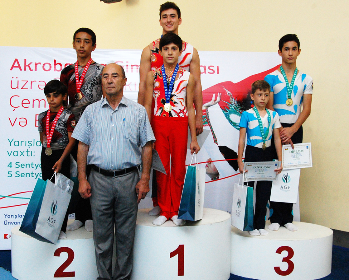Akrobatika gimnastikası üzrə 22-ci Bakı çempionatı başa çatdı (FOTO)