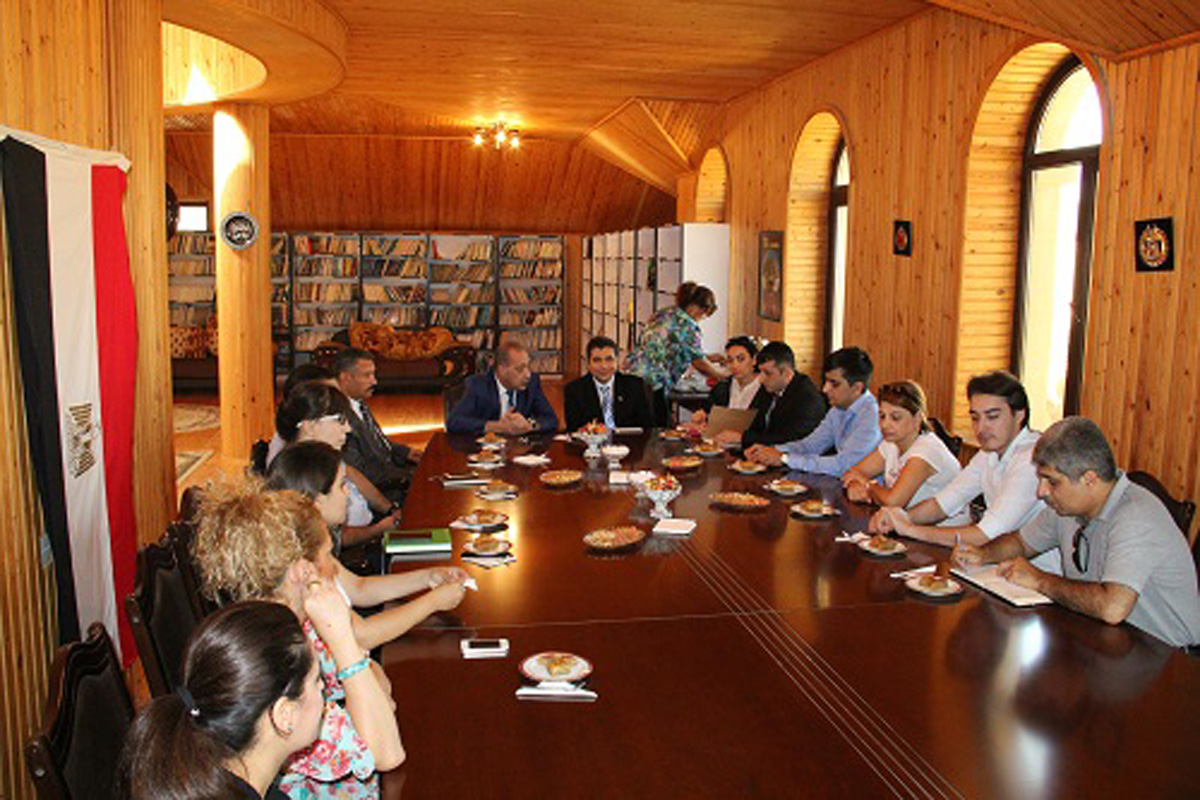 Bilik Fondunun əməkdaşları Misir Mədəniyyət və Təhsil Əlaqələri Mərkəzi ilə tanış oldular (FOTO)