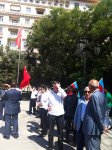 Azərbaycanda Türkiyəyə dəstək aksiyası keçirilib (FOTO)