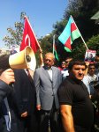 Azərbaycanda Türkiyəyə dəstək aksiyası keçirilib (FOTO)