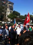 Azərbaycanda Türkiyəyə dəstək aksiyası keçirilib (FOTO)