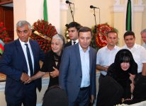 Habil Əliyevlə vida mərasimi keçirilib (ƏLAVƏ OLUNUB) (FOTO)