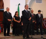 Habil Əliyevlə vida mərasimi keçirilib (ƏLAVƏ OLUNUB) (FOTO)