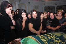 Habil Əliyevlə vida mərasimi keçirilib (ƏLAVƏ OLUNUB) (FOTO)
