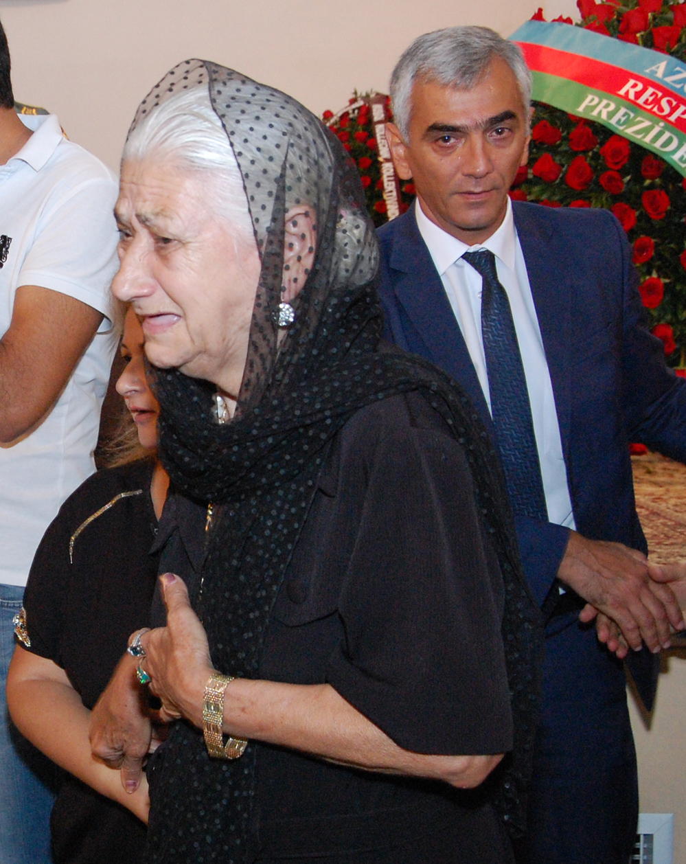 Habil Əliyevlə vida mərasimi keçirilib (ƏLAVƏ OLUNUB) (FOTO)