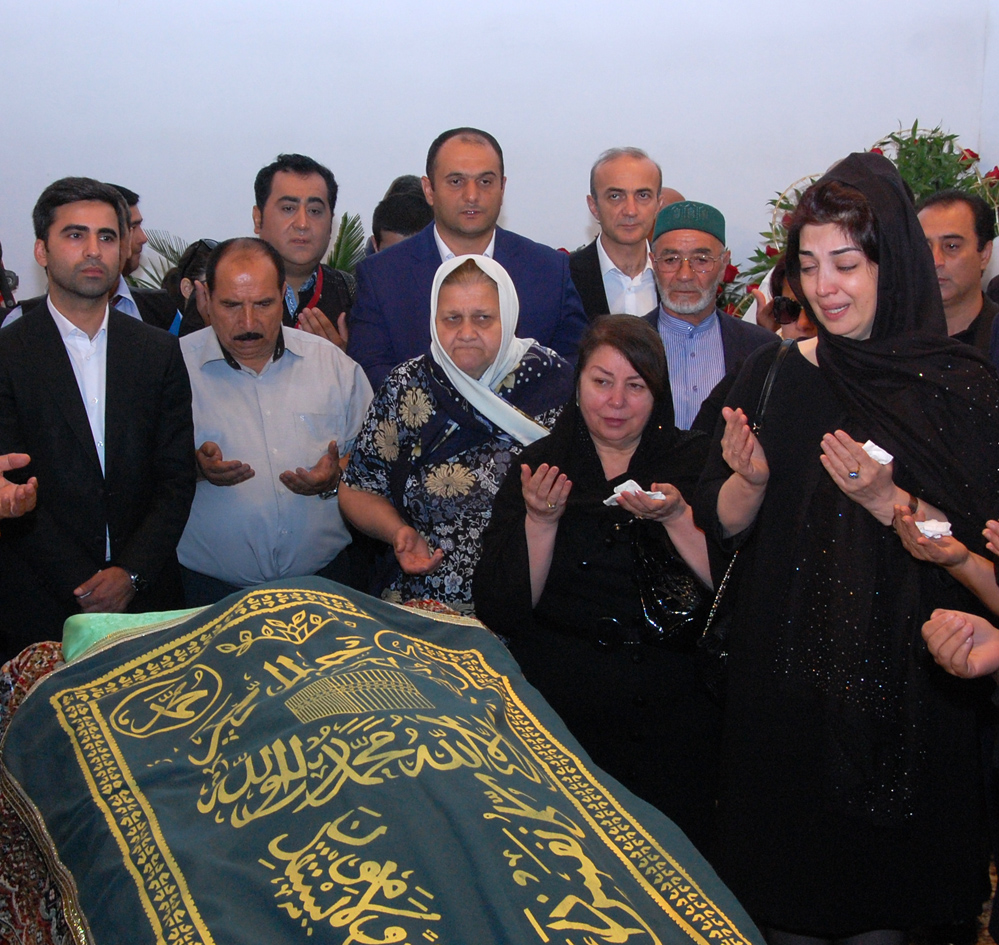 Habil Əliyevlə vida mərasimi keçirilib (ƏLAVƏ OLUNUB) (FOTO)