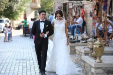 Vaqif Nağıyev Bakıda açıq havada toy etdi (FOTO)