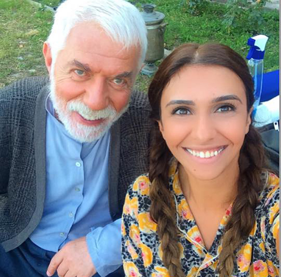 "Bir ovuc sonsuzluq" filminin çəkilişləri davam edir (FOTO)