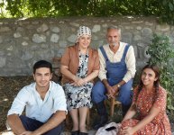 "Bir ovuc sonsuzluq" filminin çəkilişləri davam edir (FOTO)