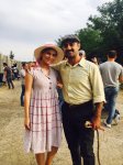 "Bir ovuc sonsuzluq" filminin çəkilişləri davam edir (FOTO)