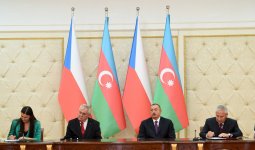 Azərbaycan və Çexiya arasında iki sənəd imzalandı