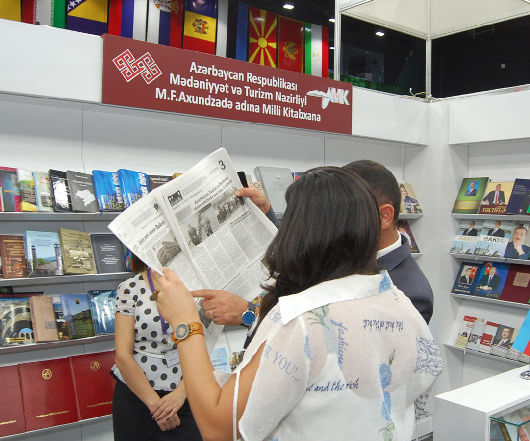 IV Bakı Beynəlxalq Kitab Sərgi-Yarmarkasının açılışı olub (FOTO)