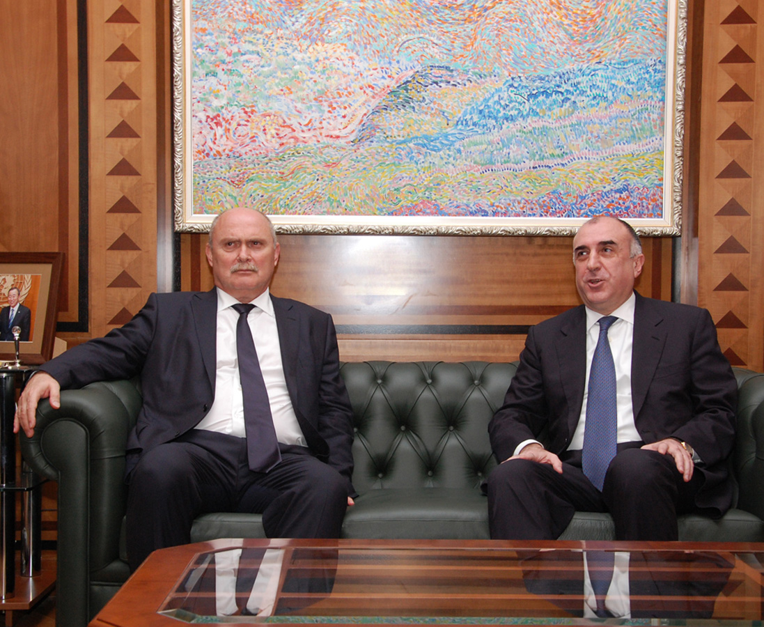Elmar Məmmədyarov: "Türkiyə Azərbaycanı Dağlıq Qarabağ məsələsində birbaşa dəstəkləyir" (FOTO)