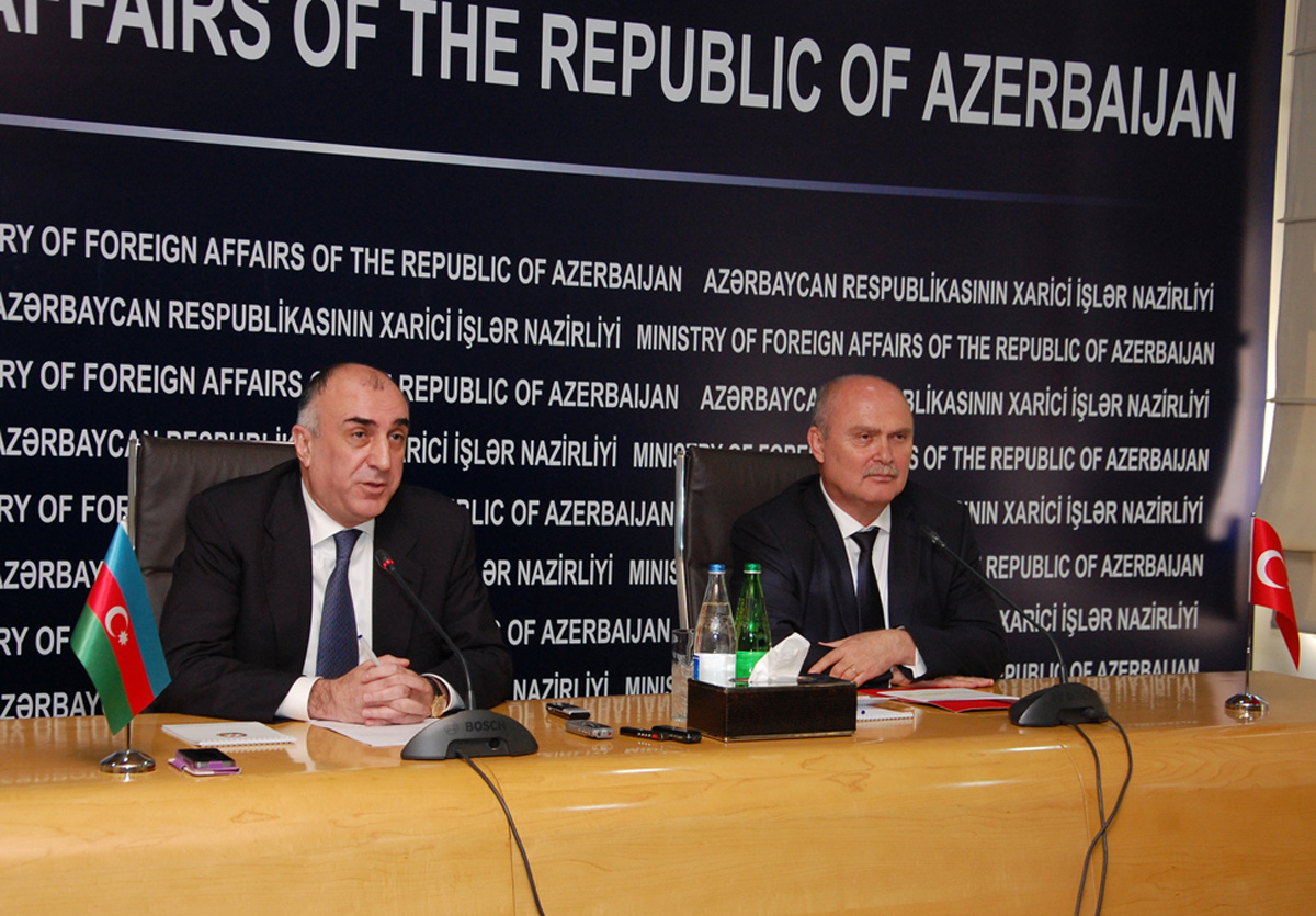 Elmar Məmmədyarov: "Türkiyə Azərbaycanı Dağlıq Qarabağ məsələsində birbaşa dəstəkləyir" (FOTO)