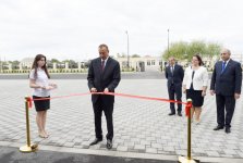 Prezident İlham Əliyev Kürdəmirin Atakişili kəndində tam orta məktəb binasının açılışında iştirak edib (FOTO)