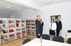 Prezident İlham Əliyev Kürdəmirin Atakişili kəndində tam orta məktəb binasının açılışında iştirak edib (FOTO)