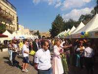 Bakıda "Avropa şəhərciyi" açıldı (FOTO)