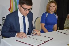 Trend bir sıra Rusiya KİV-ləri ilə saziş imzalayıb (FOTO)