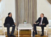 Prezident İlham Əliyev dünya şöhrətli aktyor və rejissor Stiven Siqalı qəbul edib (FOTO)