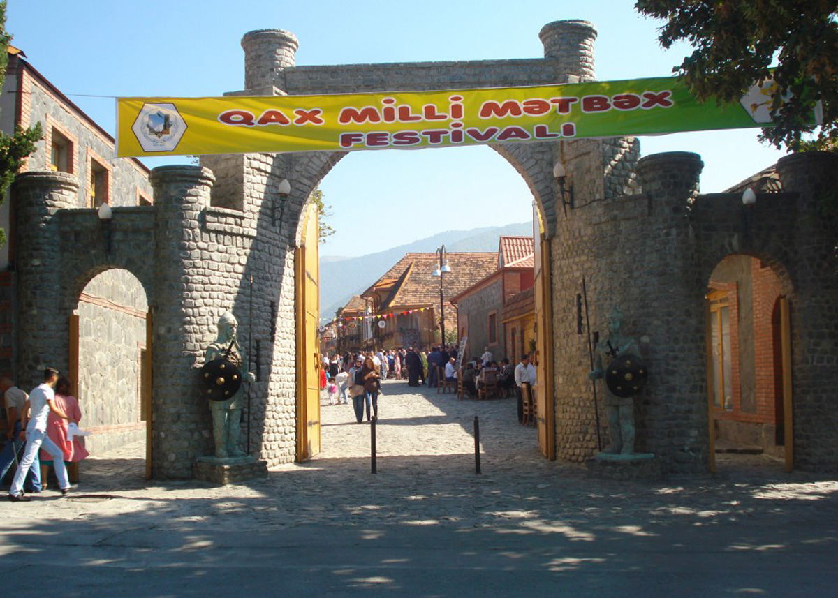 Qaxda milli mətbəx festivalı keçirilib (FOTO)